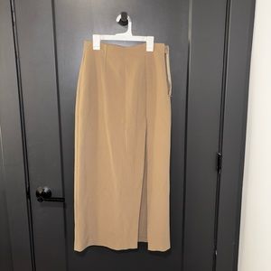 Zara Midi Front Slit Skirt